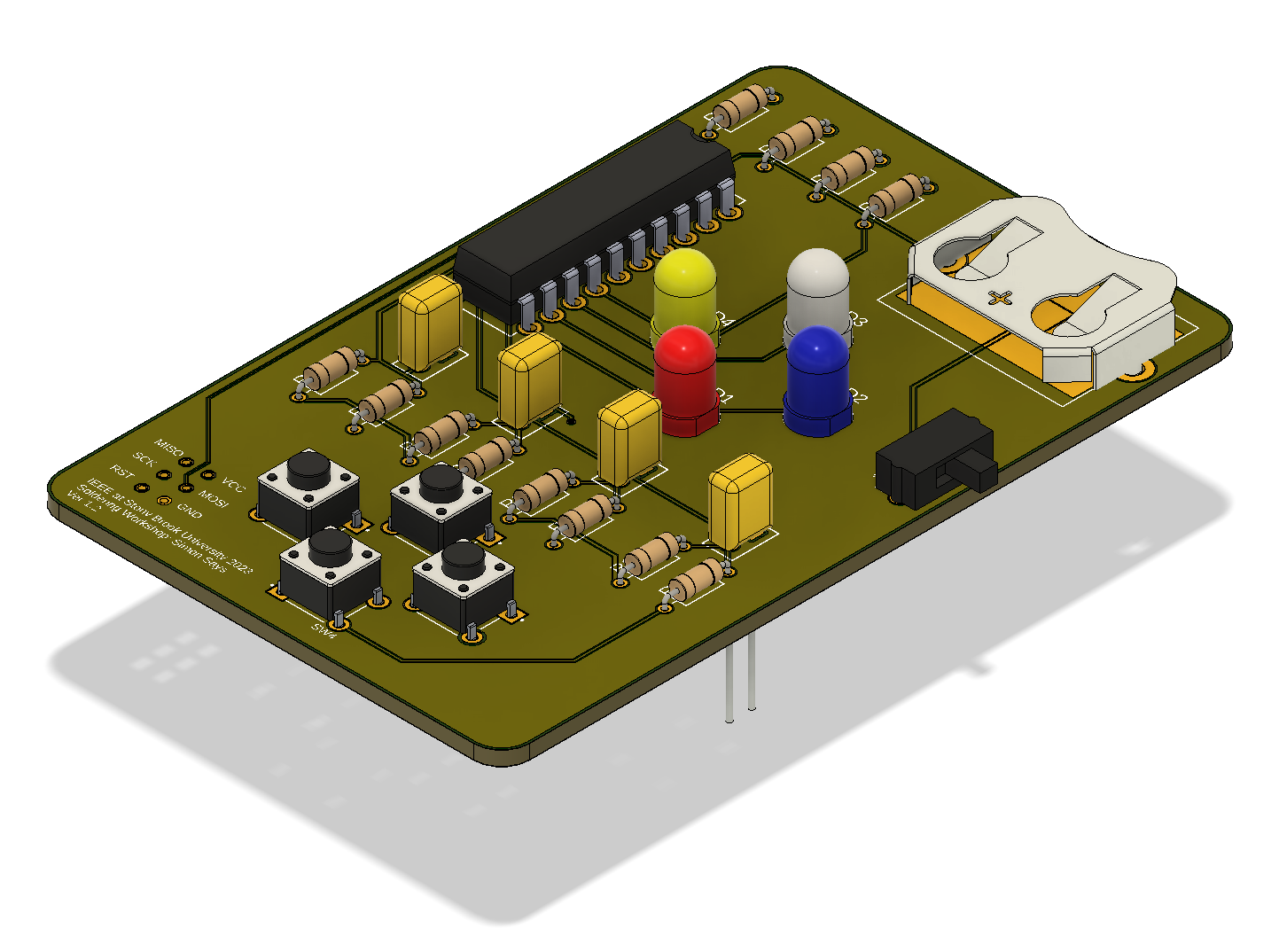 Screenshot of an 3d schematic.